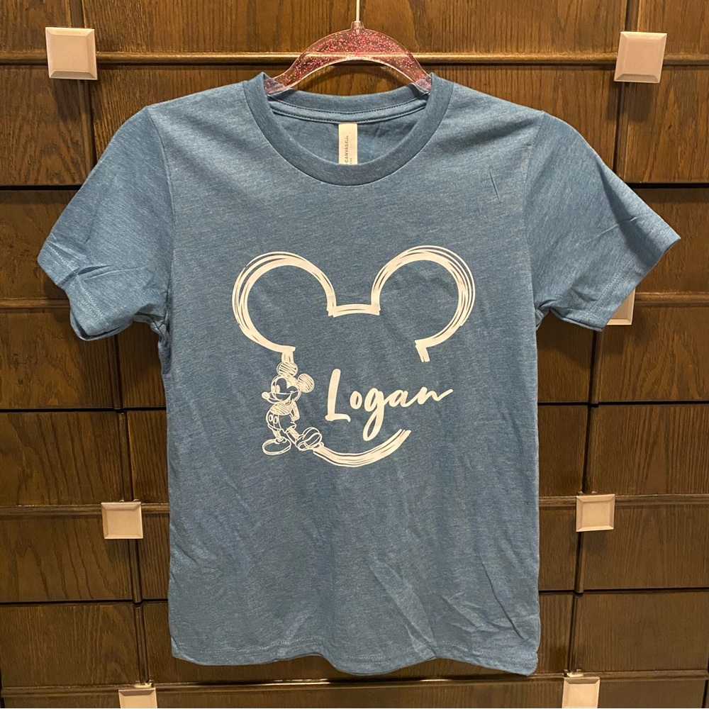 “Logan” Disney T-Shirt, Child’s Size L (14-16) Item 0089